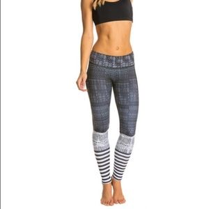 Indie graphic yoga leggings